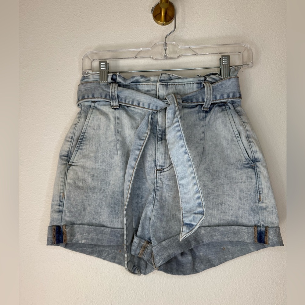 Express High Waist Denim Shorts size 2